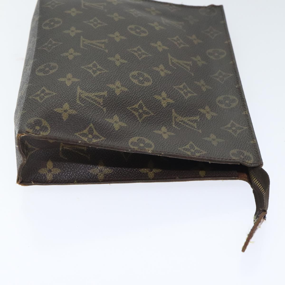 LOUIS VUITTON Monogram Poche Toilette 26 Pouch M47542 LV Auth 93006