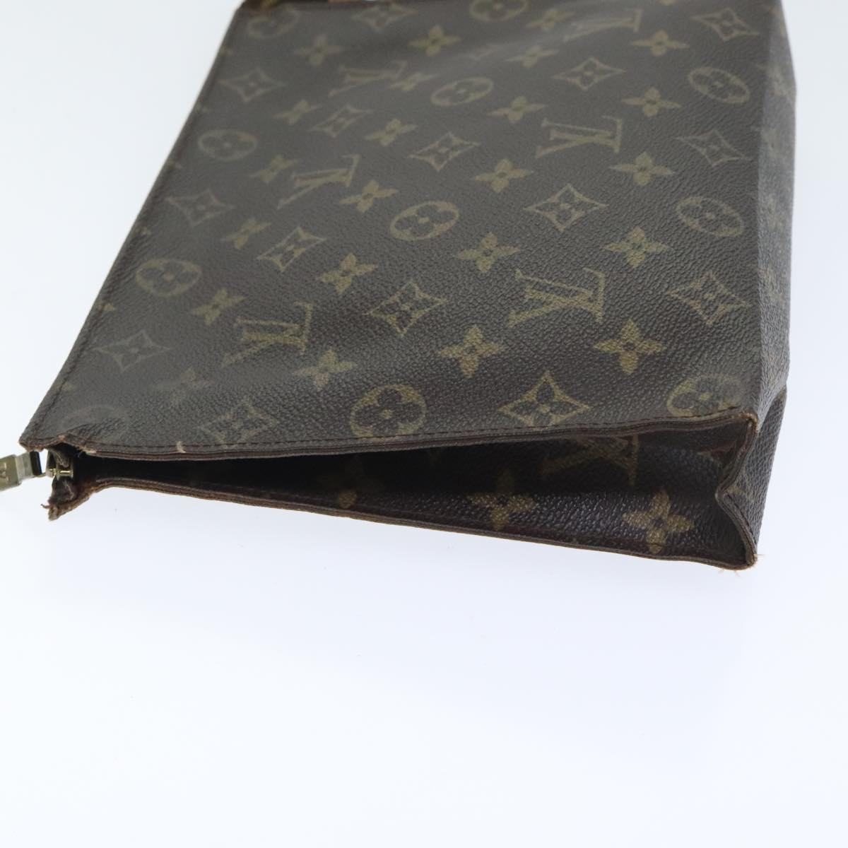 LOUIS VUITTON Monogram Poche Toilette 26 Pouch M47542 LV Auth 93006