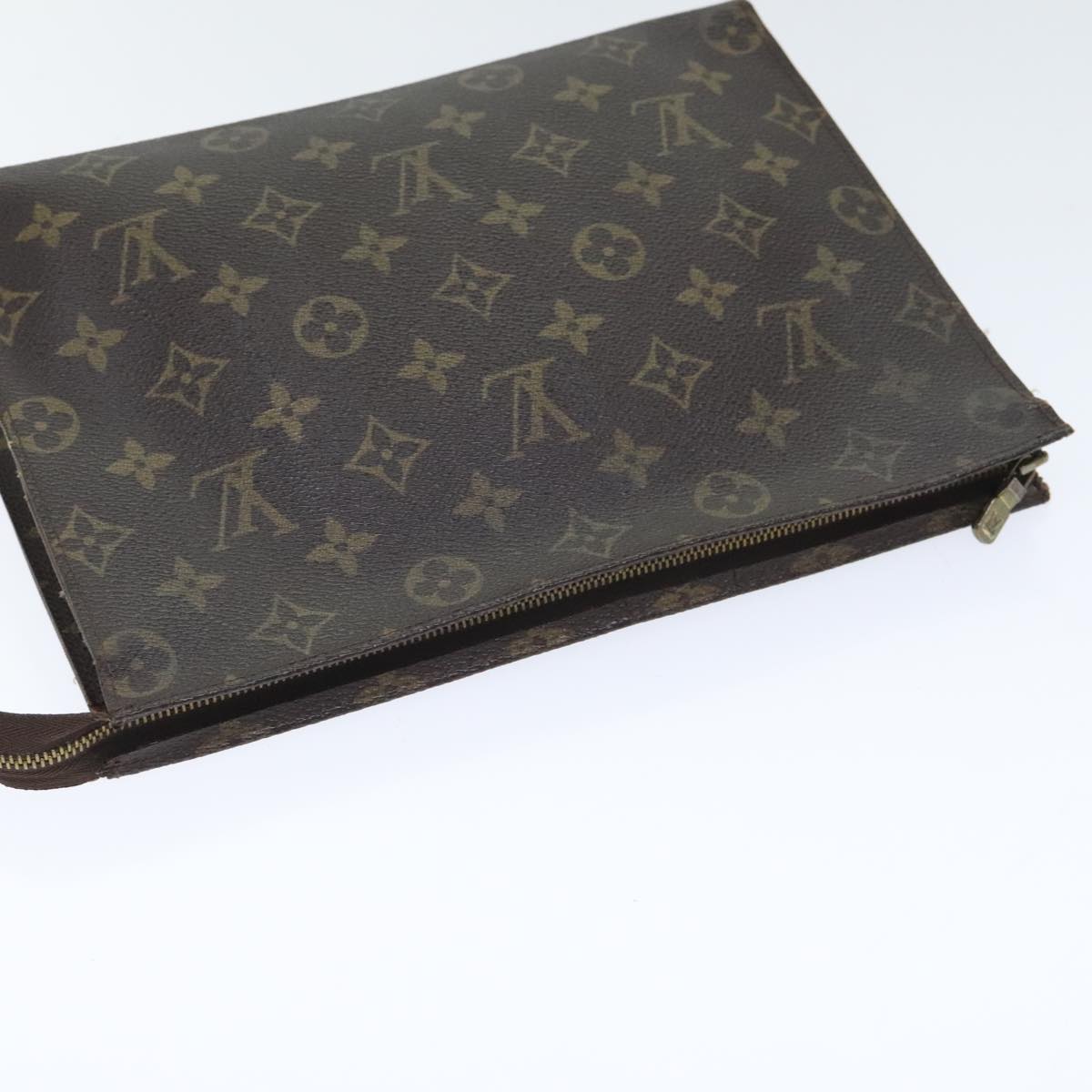 LOUIS VUITTON Monogram Poche Toilette 26 Pouch M47542 LV Auth 93006