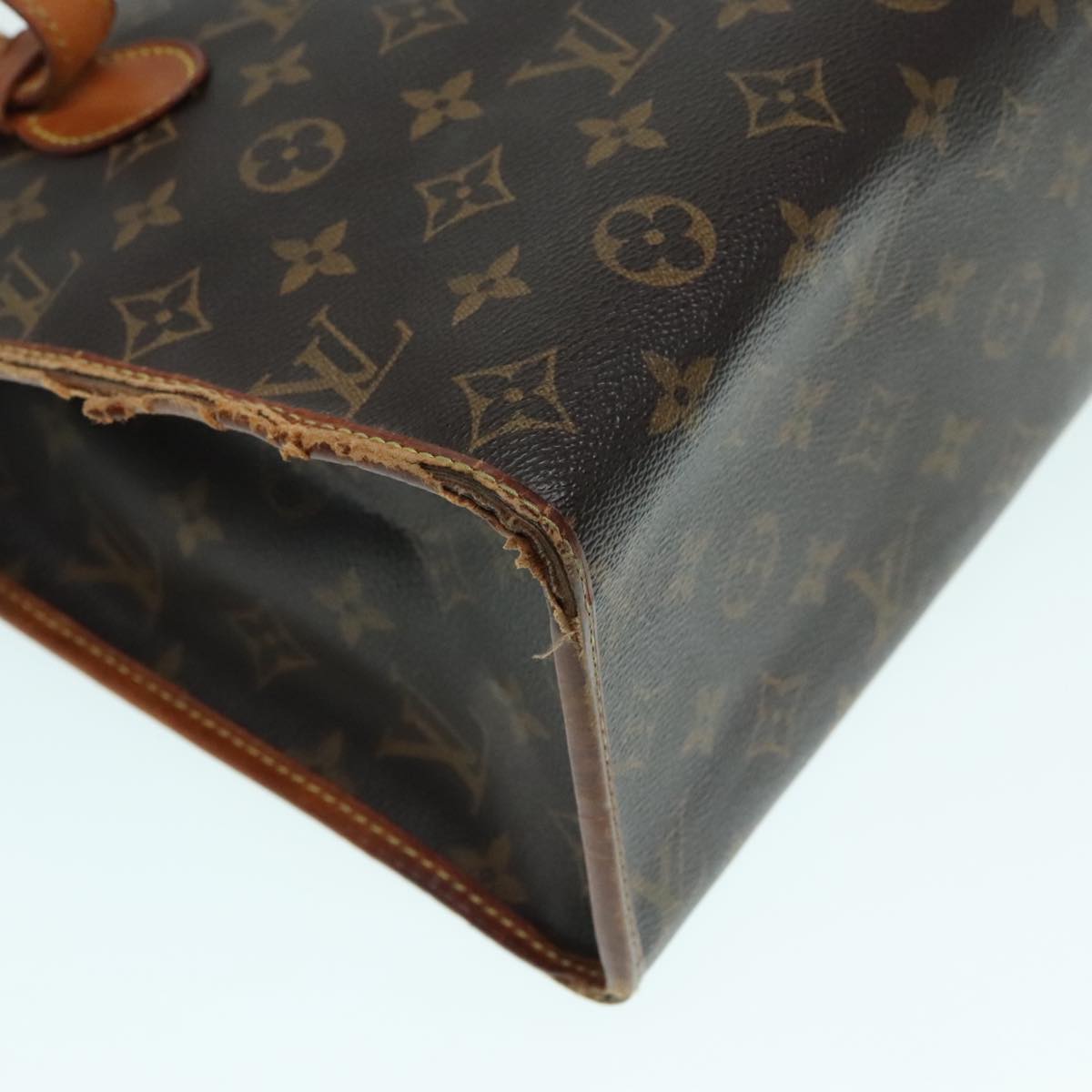 LOUIS VUITTON Monogram Popincourt Haut Hand Bag M40007 LV Auth 93036