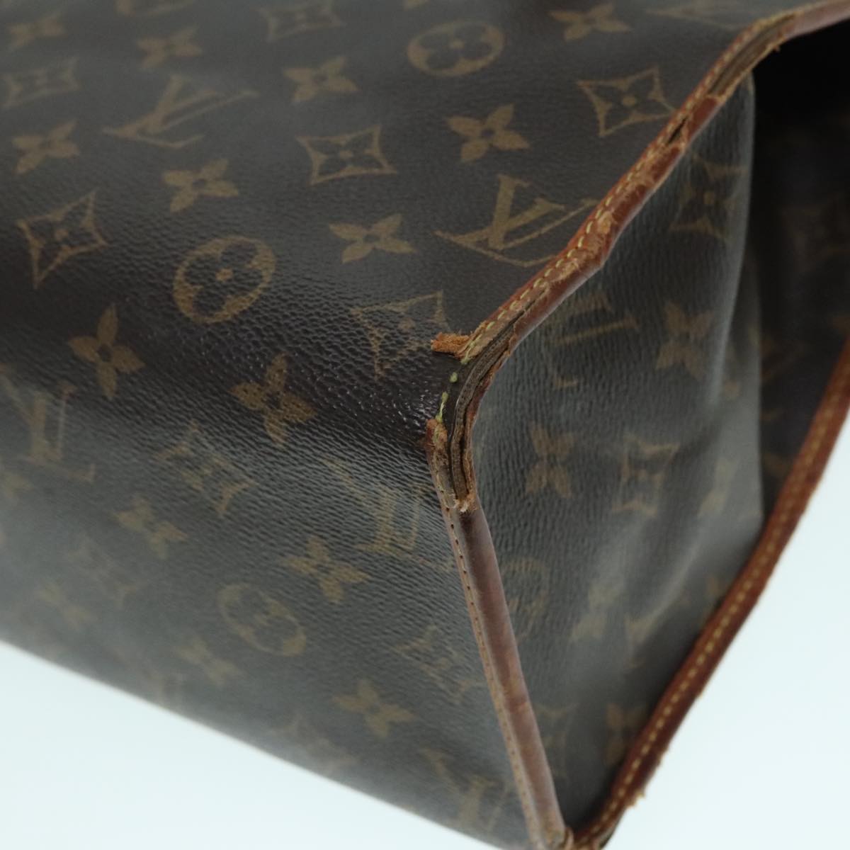 LOUIS VUITTON Monogram Popincourt Haut Hand Bag M40007 LV Auth 93036