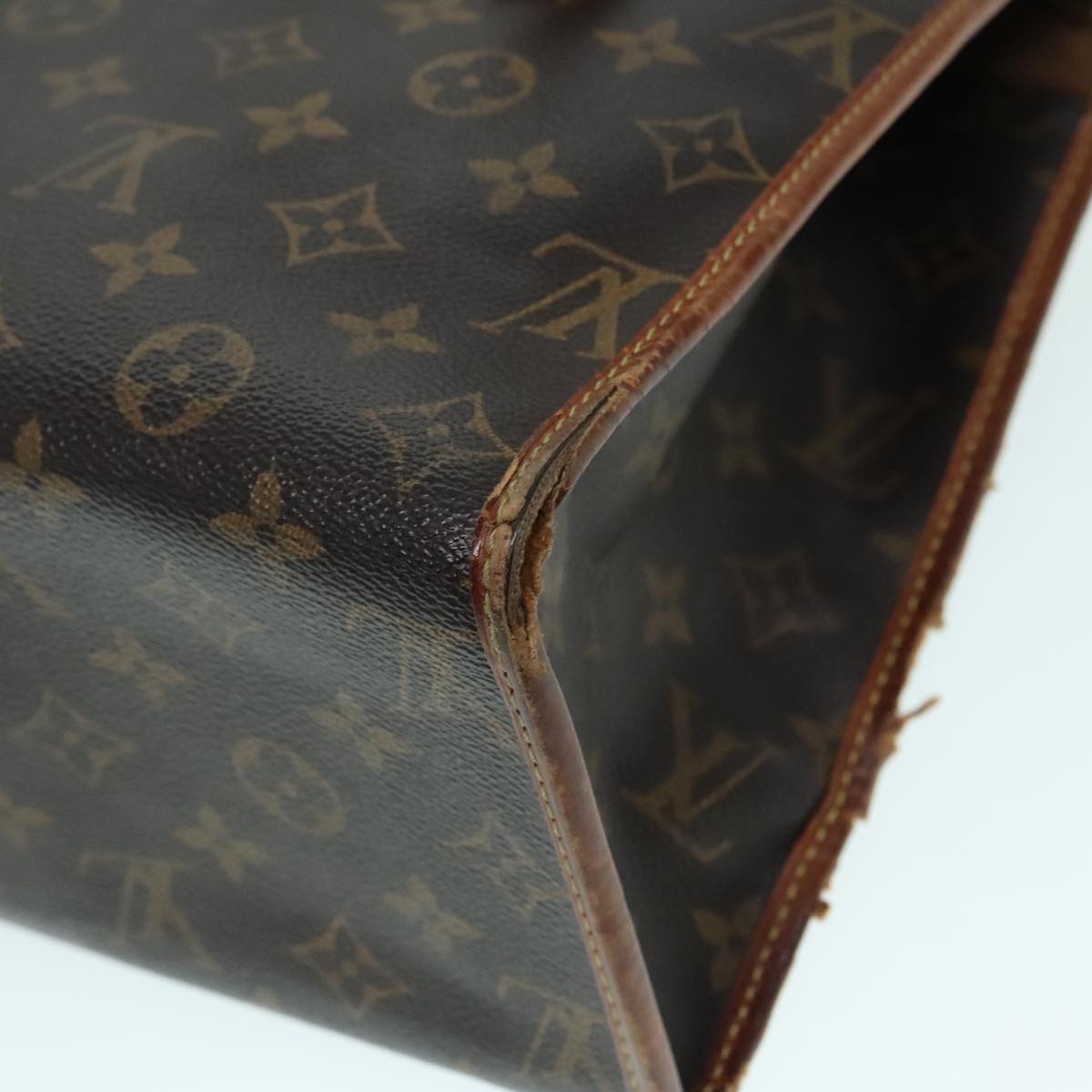 LOUIS VUITTON Monogram Popincourt Haut Hand Bag M40007 LV Auth 93036