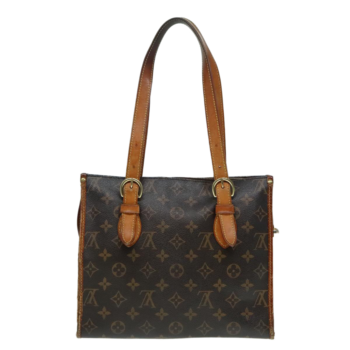 LOUIS VUITTON Monogram Popincourt Haut Hand Bag M40007 LV Auth 93036