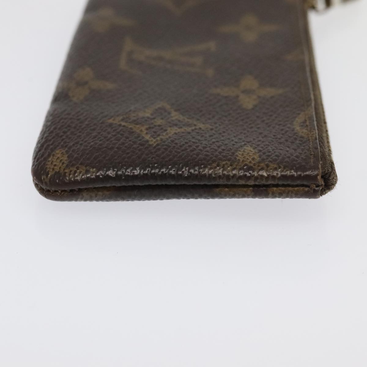 LOUIS VUITTON Monogram Pochette Cles Coin Purse M62650 LV Auth 93038