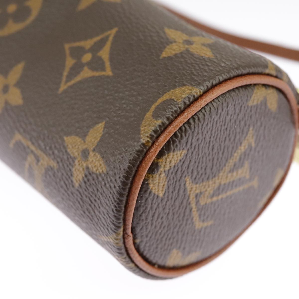 LOUIS VUITTON Monogram Papillon Pouch LV Auth 93062