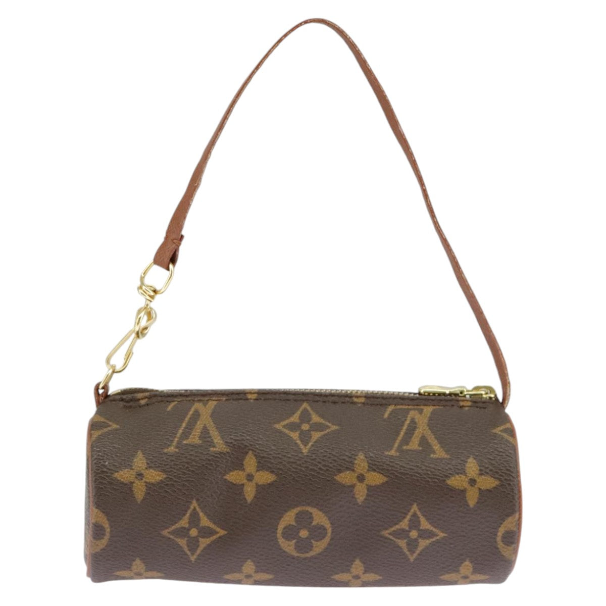 LOUIS VUITTON Monogram Papillon Pouch LV Auth 93062