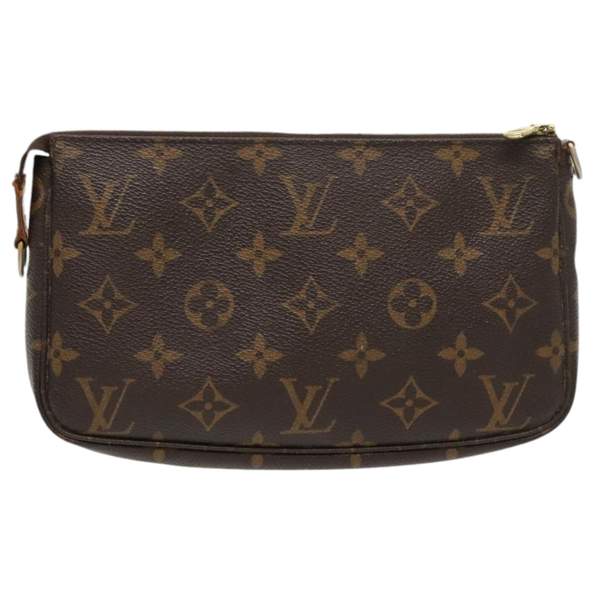 LOUIS VUITTON Monogram Pochette Accessoires Pouch M51980 LV Auth 93065