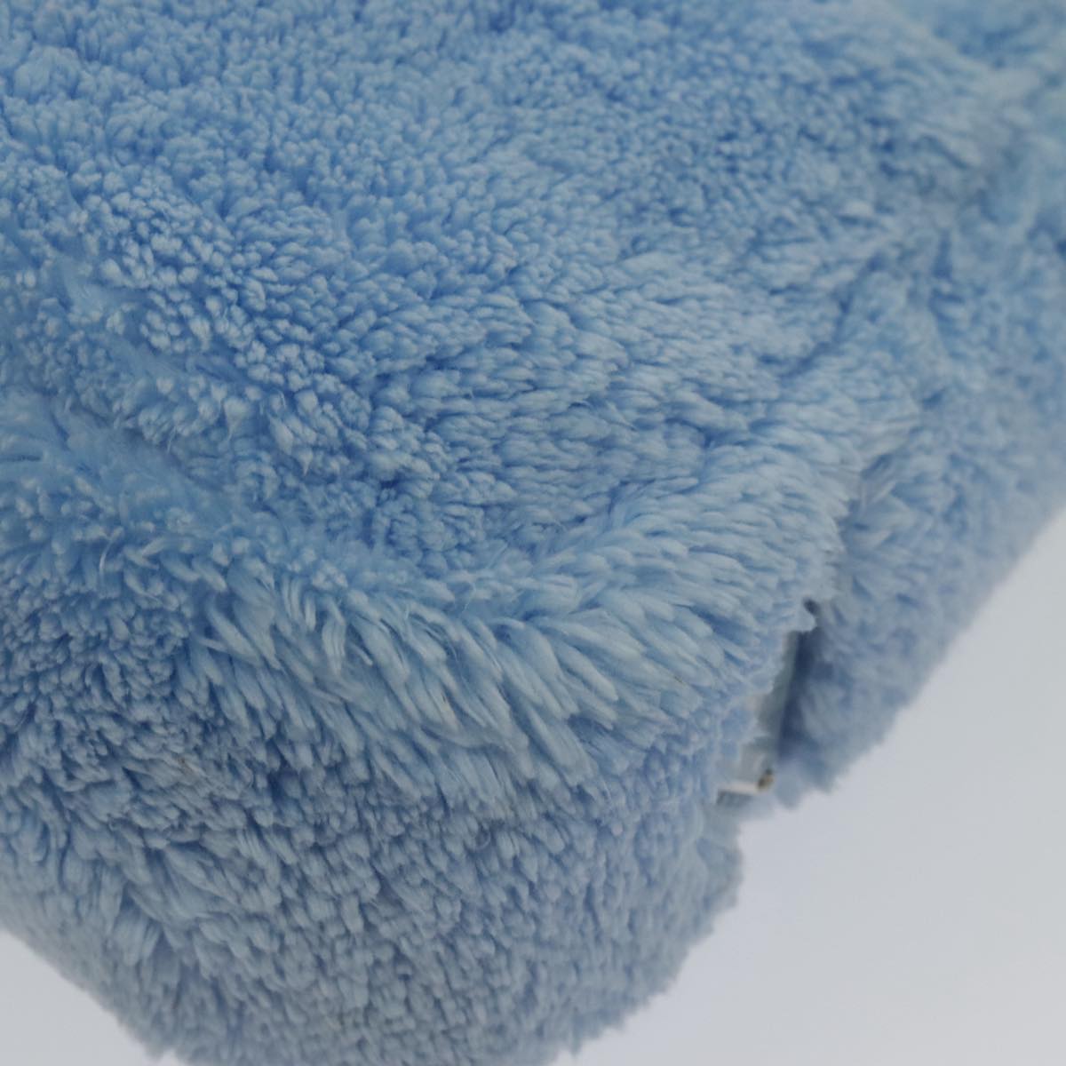 PRADA Mini Hand Bag Pile Blue Auth 93077AM