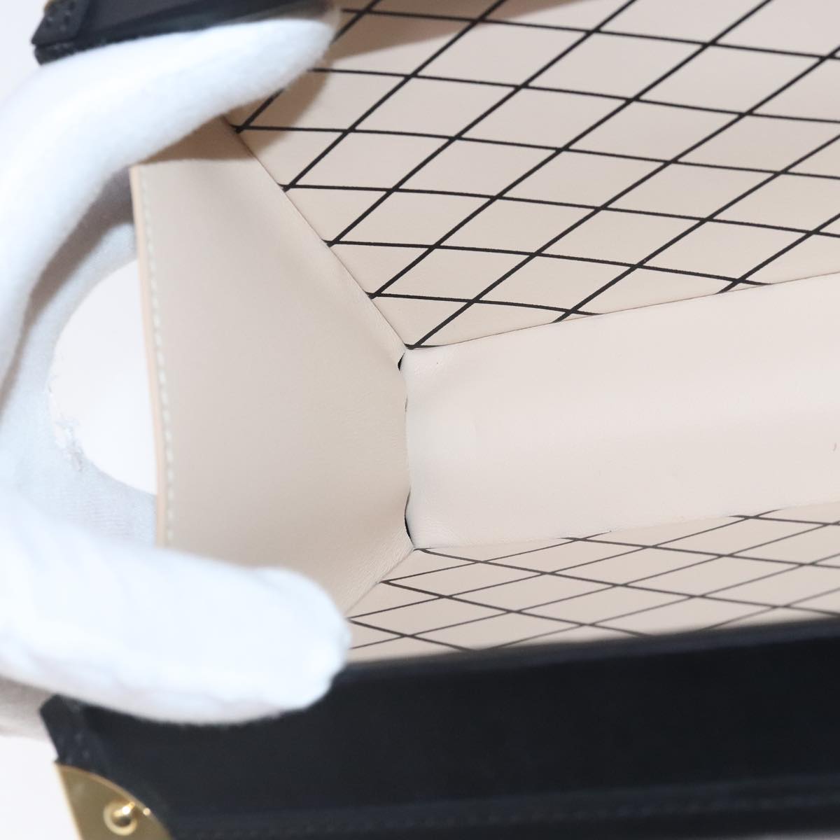 LOUIS VUITTON Petite Mar Shoulder Bag Leather Black M599990 LV Auth 93085SM