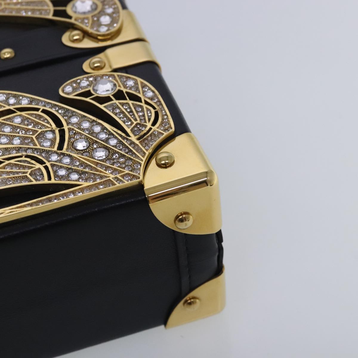 LOUIS VUITTON Petite Mar Shoulder Bag Leather Black M599990 LV Auth 93085SM