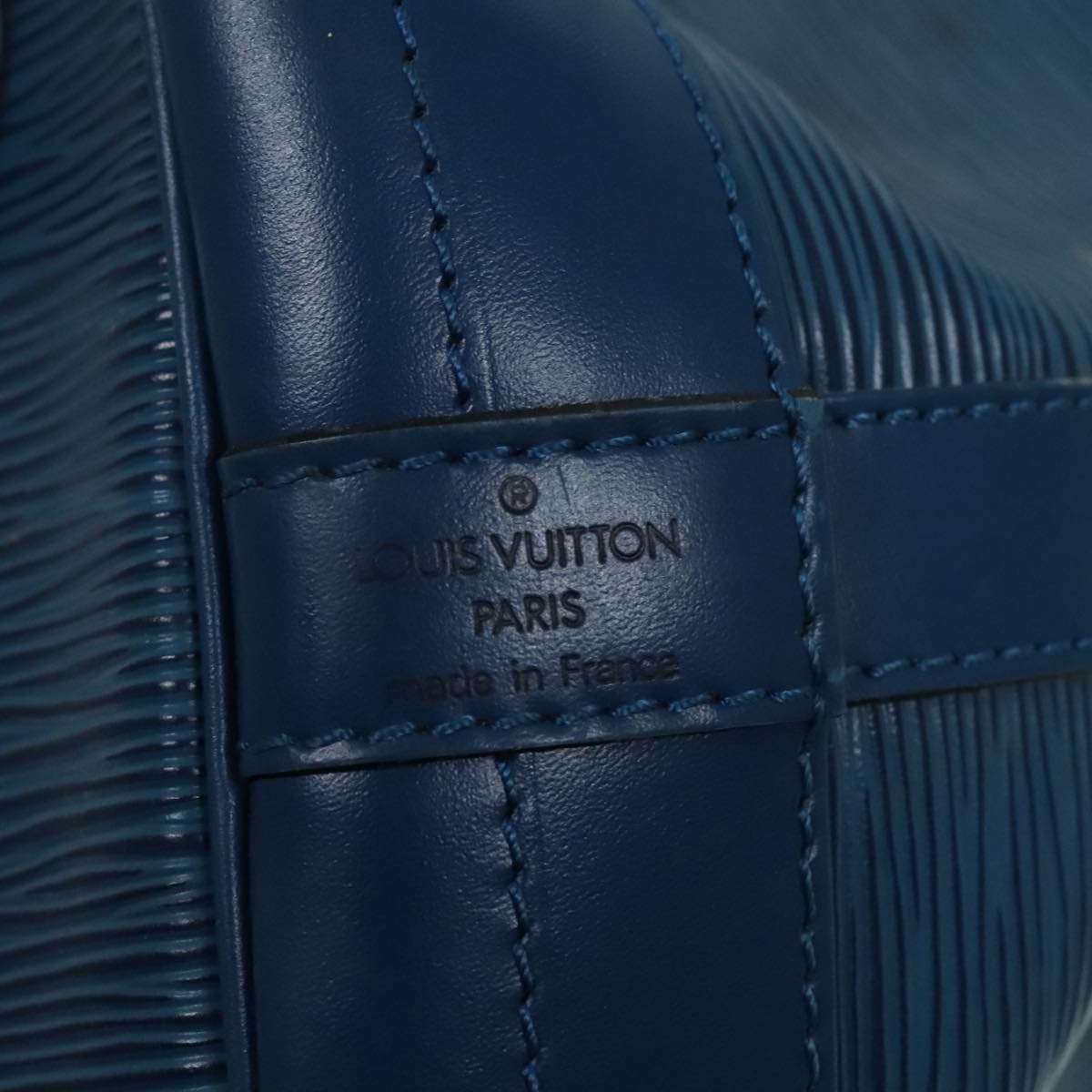 LOUIS VUITTON Epi Noe Shoulder Bag Toledo Blue M44005 LV Auth 93094