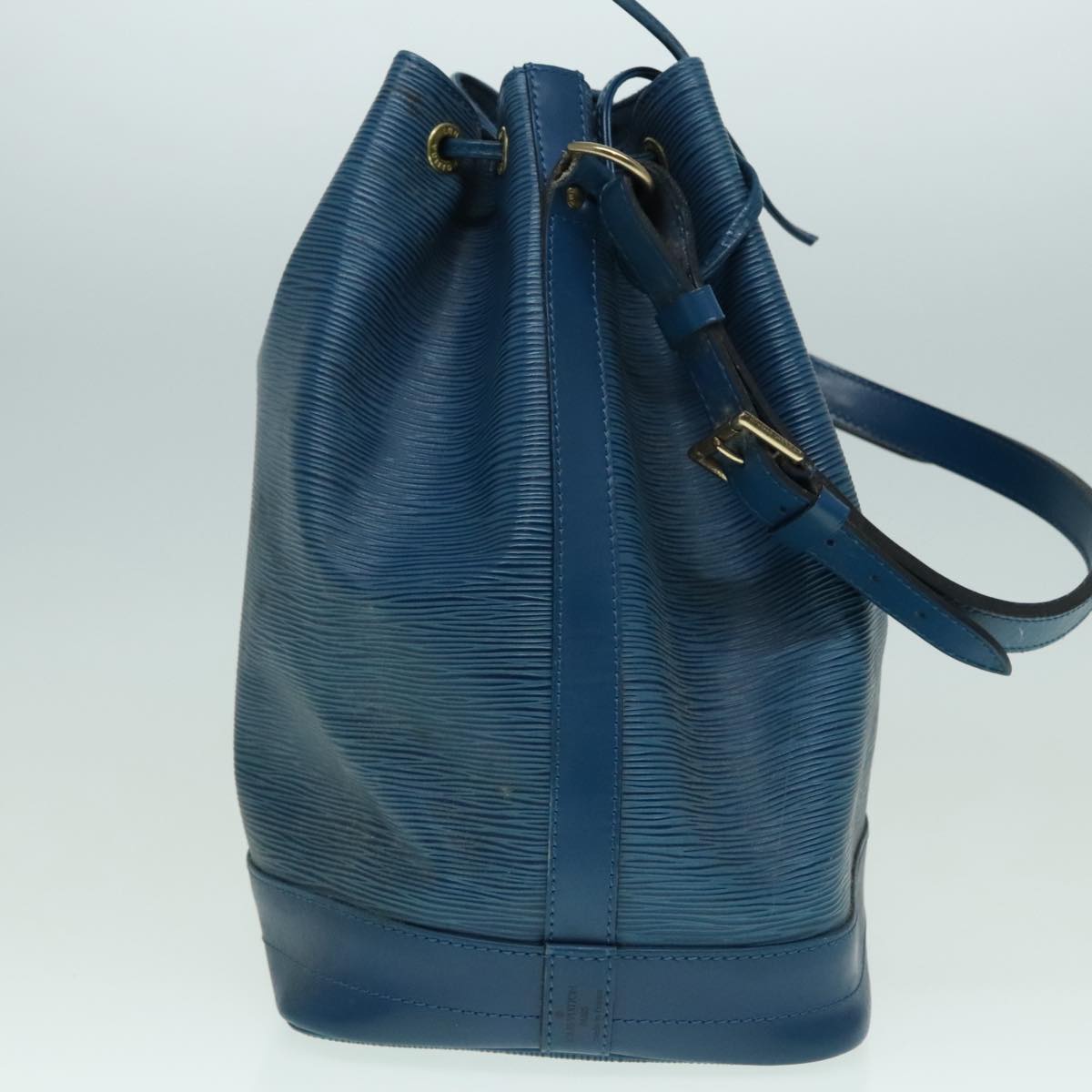 LOUIS VUITTON Epi Noe Shoulder Bag Toledo Blue M44005 LV Auth 93094