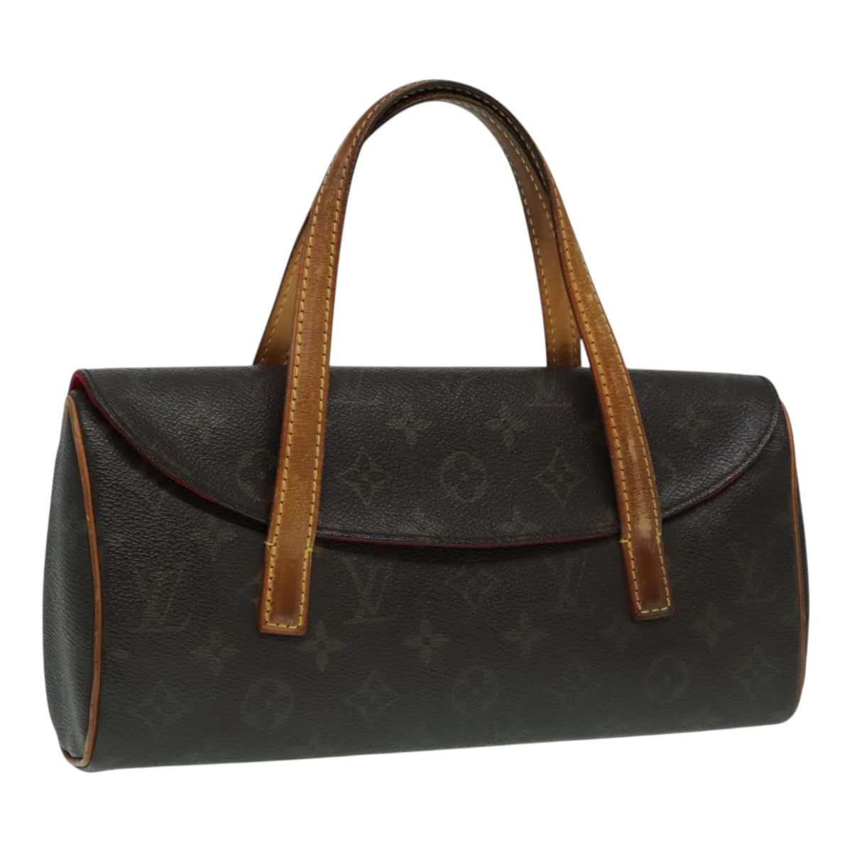 LOUIS VUITTON Monogram Sonatine Hand Bag M51902 LV Auth 93108