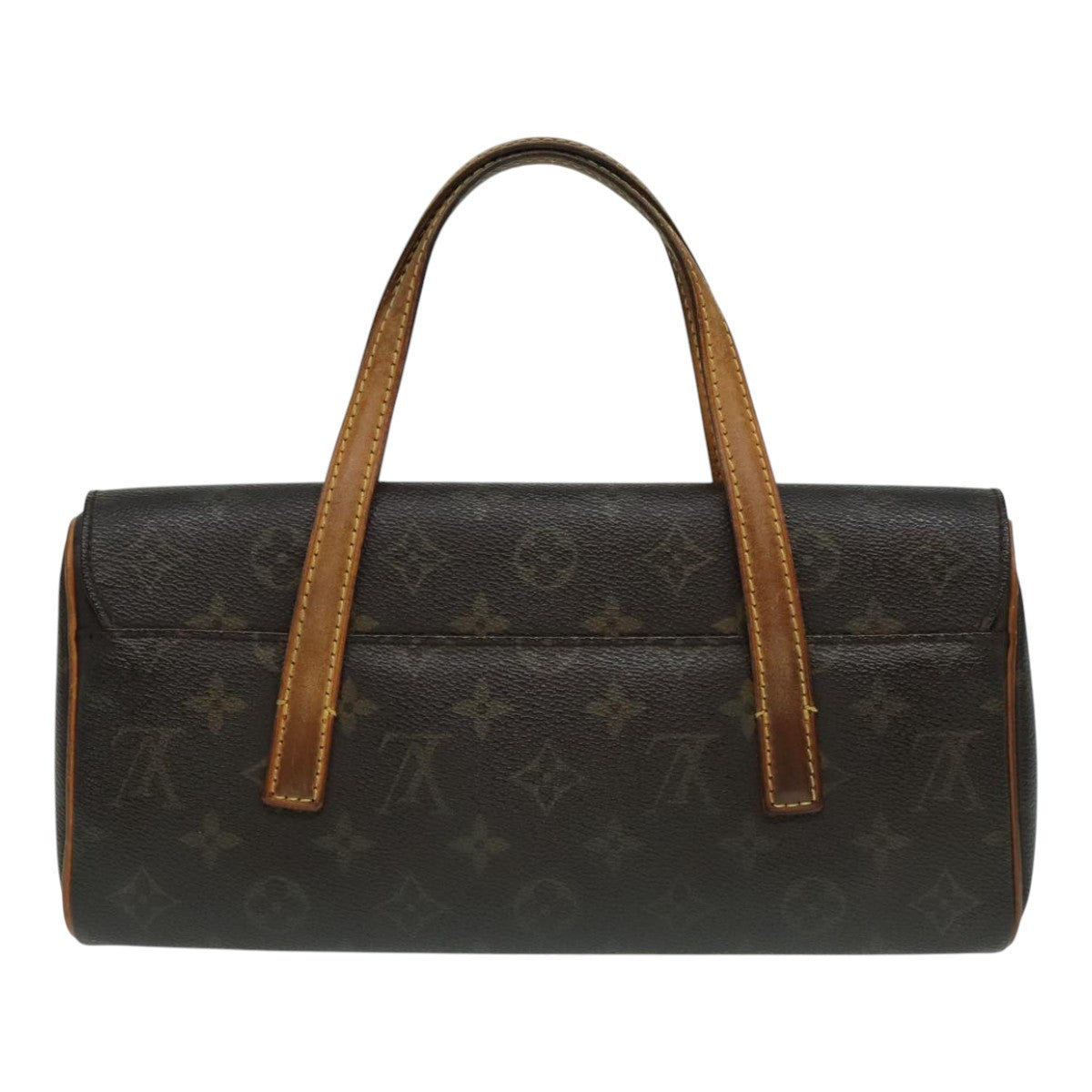 LOUIS VUITTON Monogram Sonatine Hand Bag M51902 LV Auth 93108