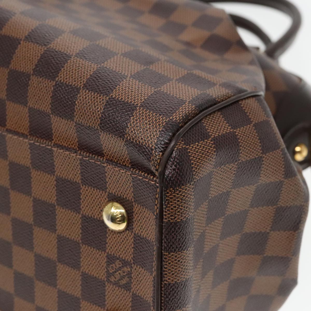 LOUIS VUITTON Damier Ebene Trevi GM Hand Bag 2way N51998 LV Auth 93114A