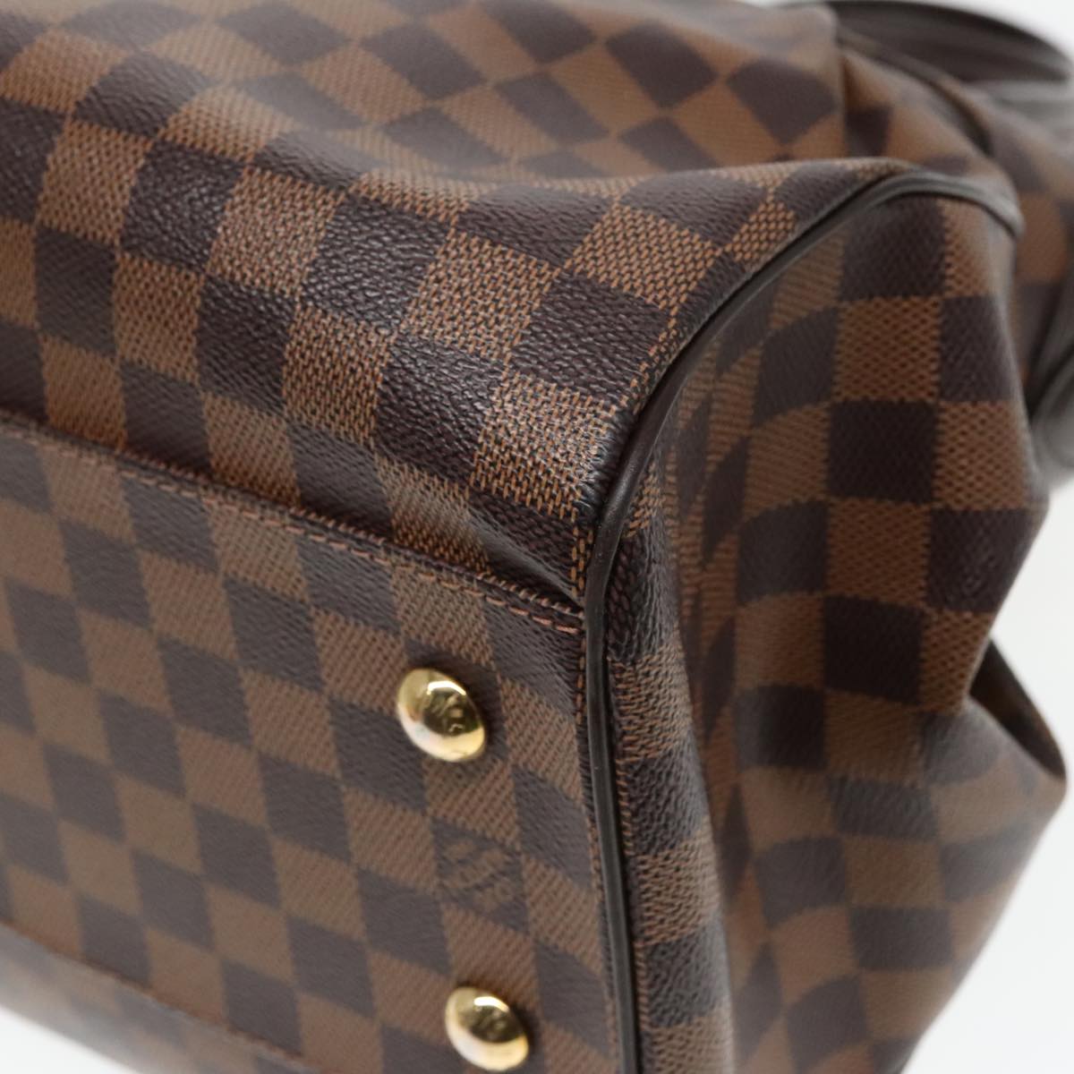 LOUIS VUITTON Damier Ebene Trevi GM Hand Bag 2way N51998 LV Auth 93114A