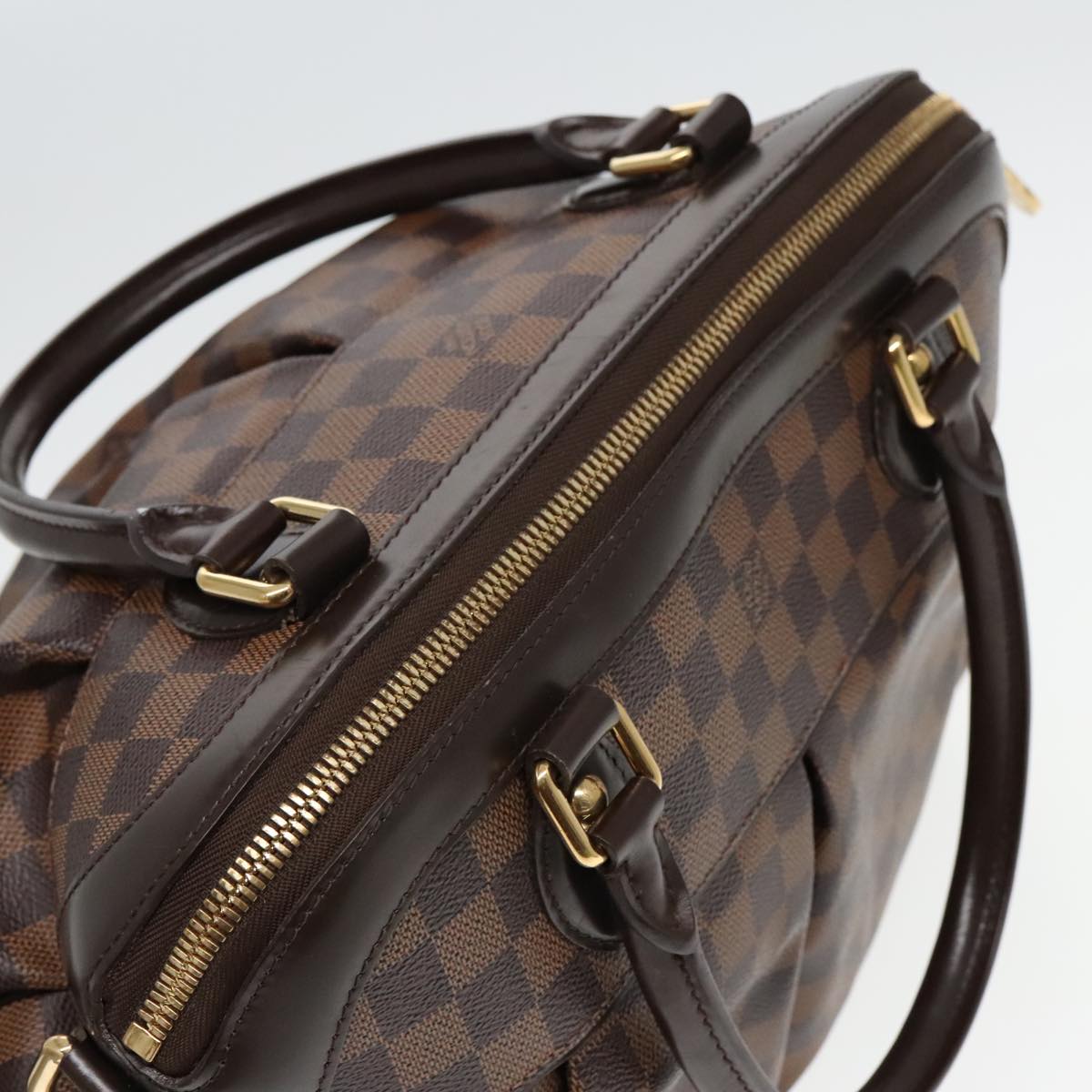 LOUIS VUITTON Damier Ebene Trevi GM Hand Bag 2way N51998 LV Auth 93114A