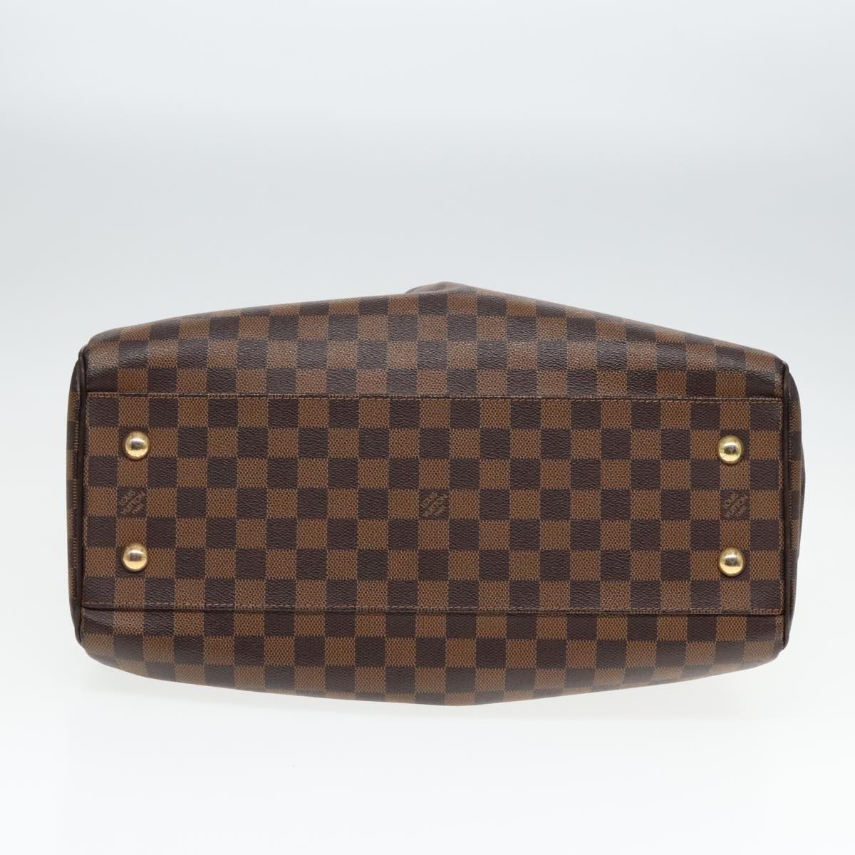 LOUIS VUITTON Damier Ebene Trevi GM Hand Bag 2way N51998 LV Auth 93114A