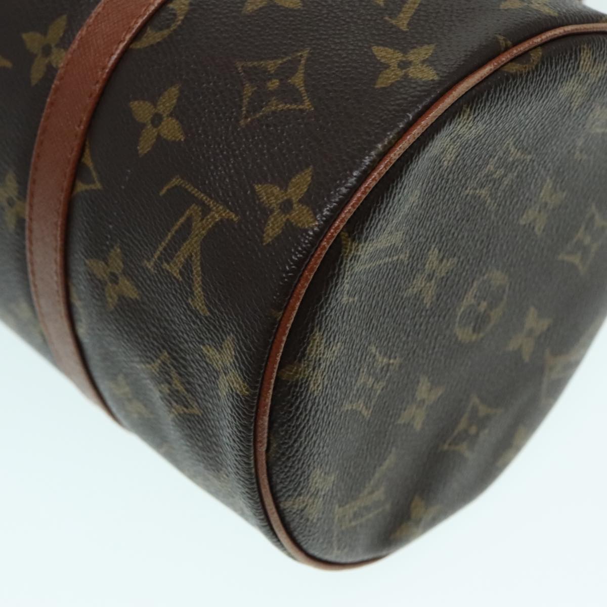 LOUIS VUITTON Monogram Papillon 30 Hand Bag M51385 LV Auth 93121