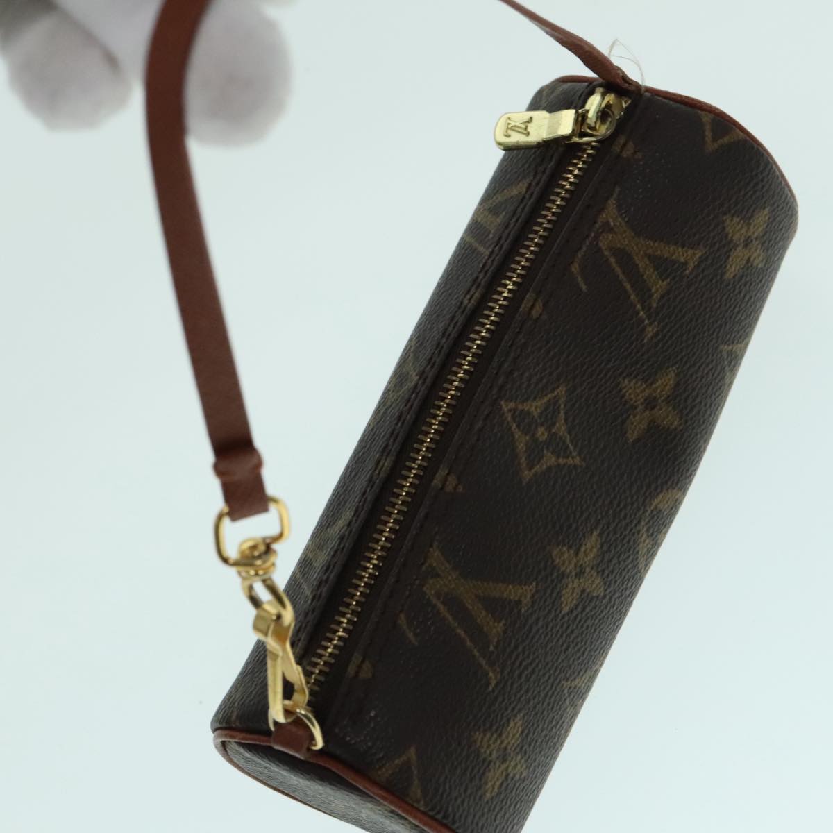 LOUIS VUITTON Monogram Papillon 30 Hand Bag M51385 LV Auth 93121