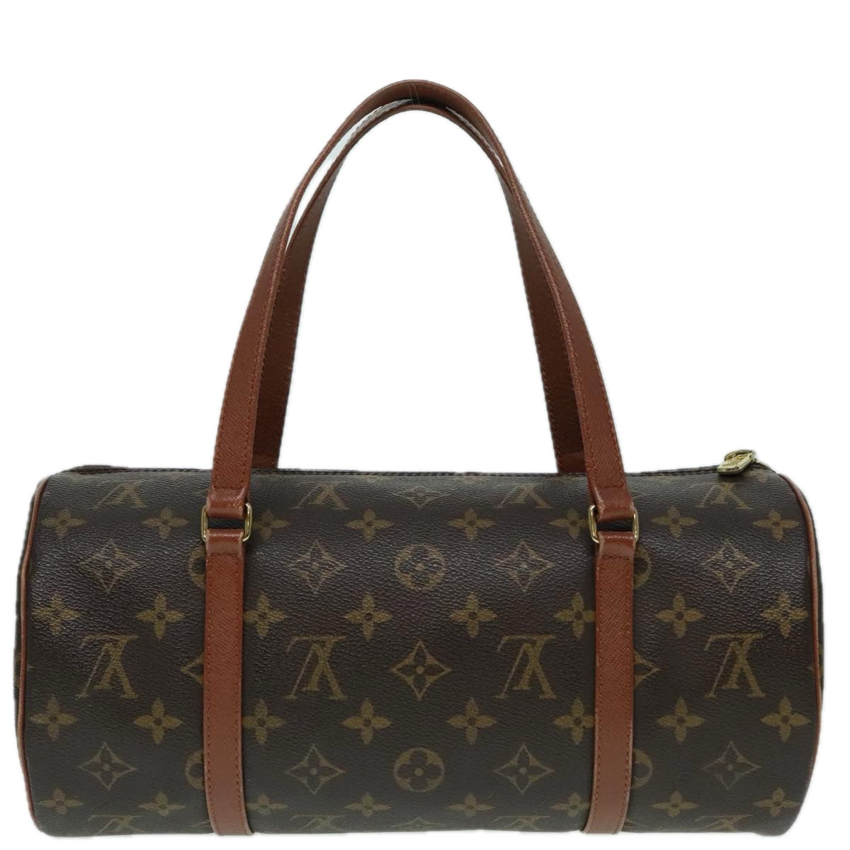 LOUIS VUITTON Monogram Papillon 30 Hand Bag M51385 LV Auth 93121