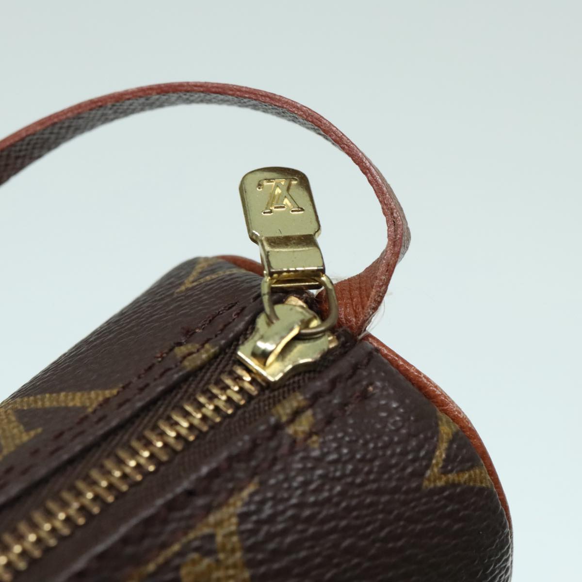 LOUIS VUITTON Monogram Papillon 30 Hand Bag M51385 LV Auth 93121