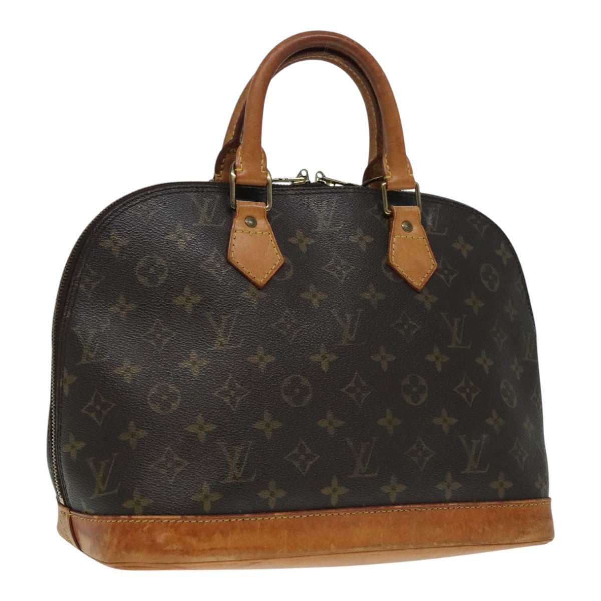 LOUIS VUITTON Monogram Alma Hand Bag M51130 LV Auth 93130