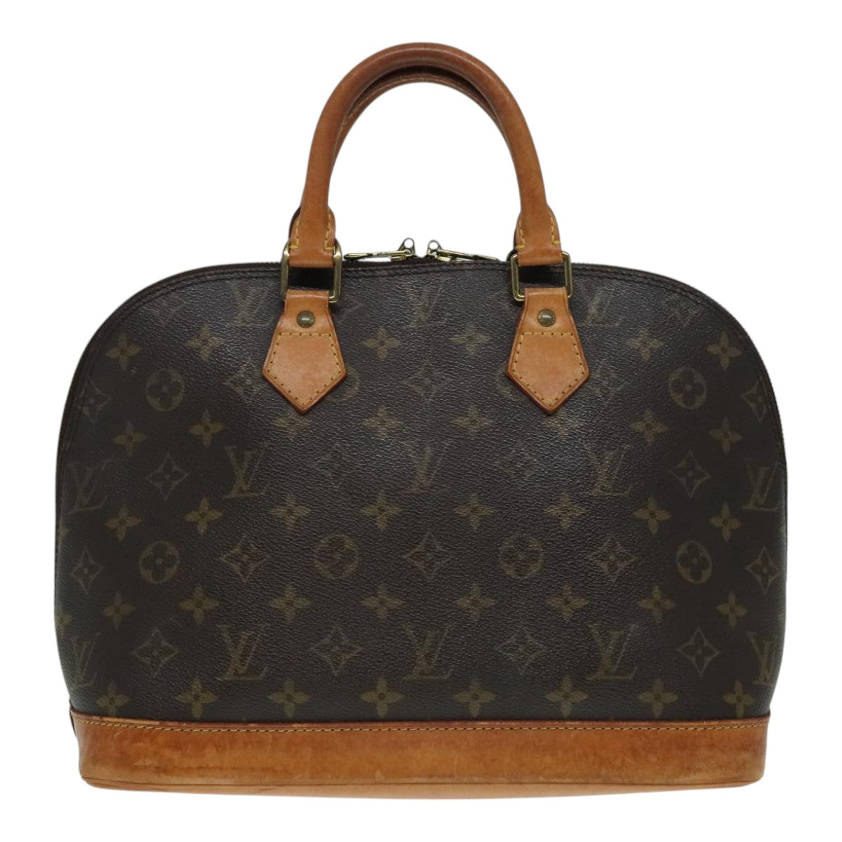 LOUIS VUITTON Monogram Alma Hand Bag M51130 LV Auth 93130