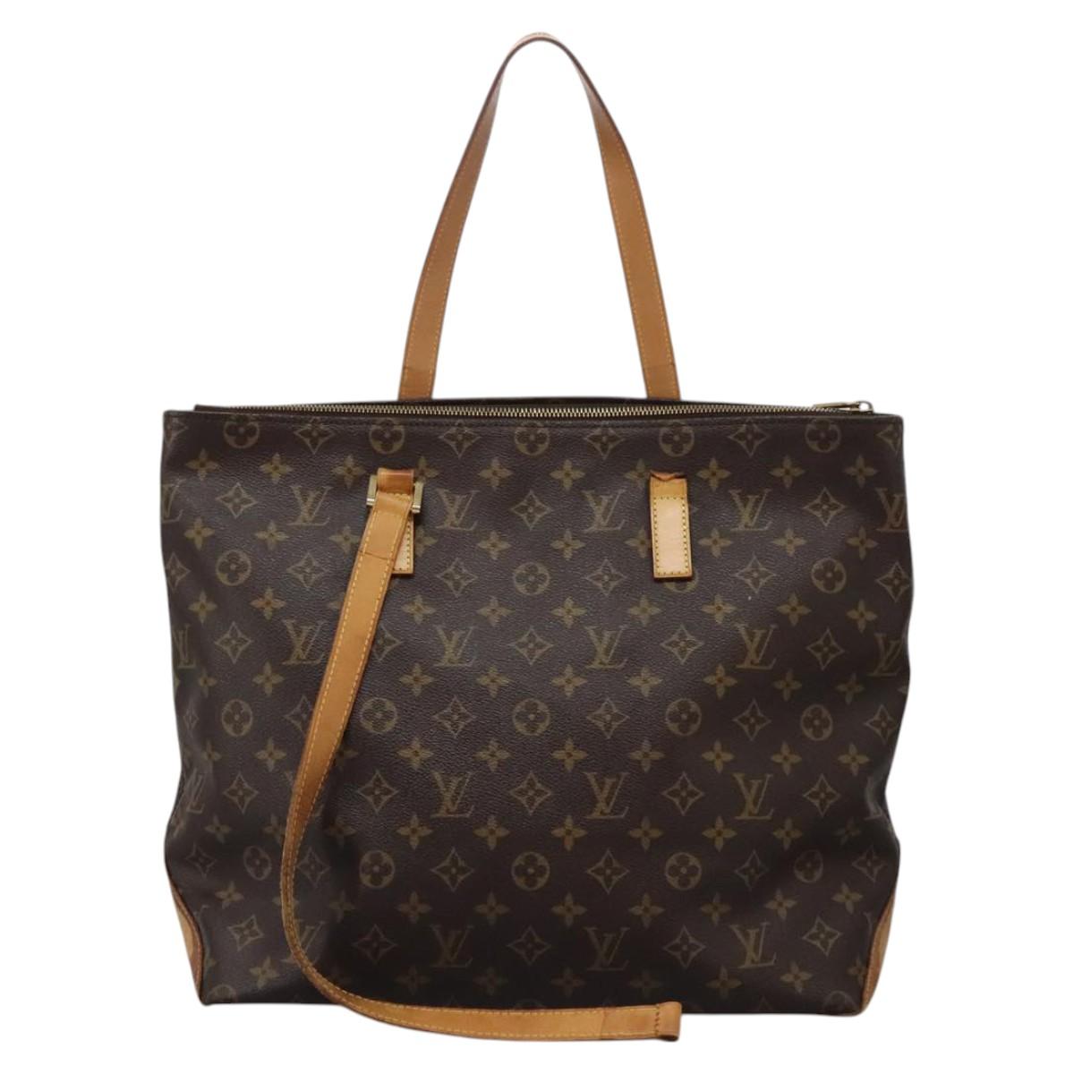 LOUIS VUITTON Monogram Cabas Mezzo Tote Bag M51151 LV Auth 93132