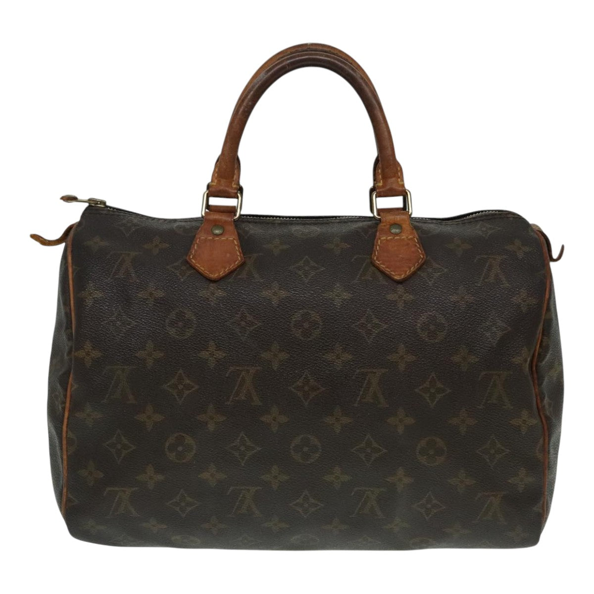 LOUIS VUITTON Monogram Speedy 30 Hand Bag M41526 LV Auth 93138