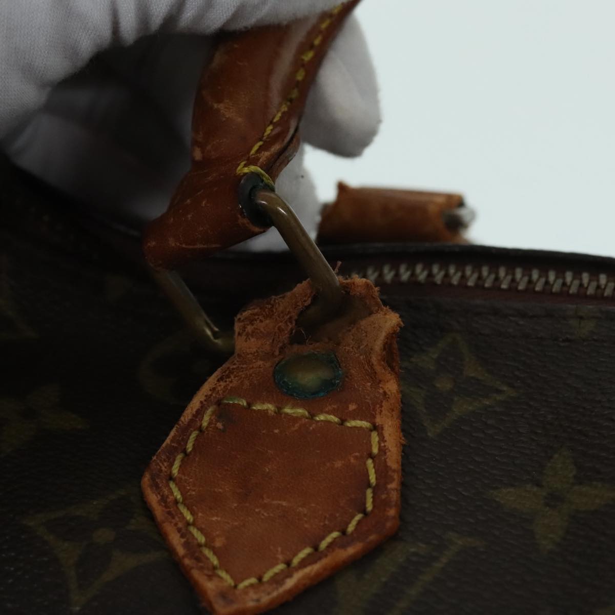 LOUIS VUITTON Monogram Speedy 30 Hand Bag M41526 LV Auth 93139