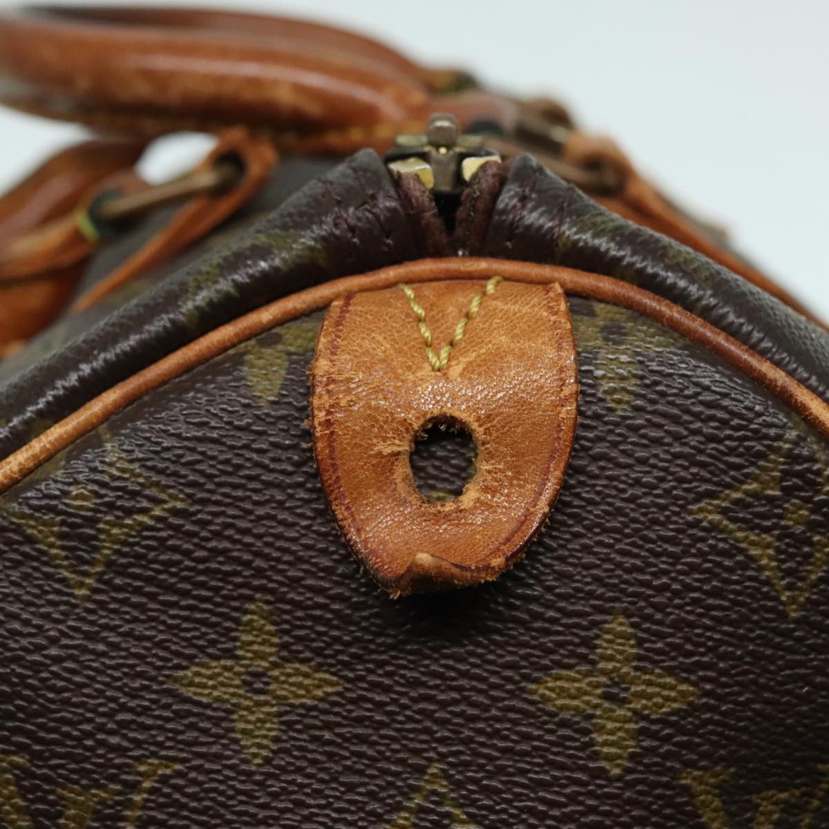 LOUIS VUITTON Monogram Speedy 30 Hand Bag M41526 LV Auth 93139