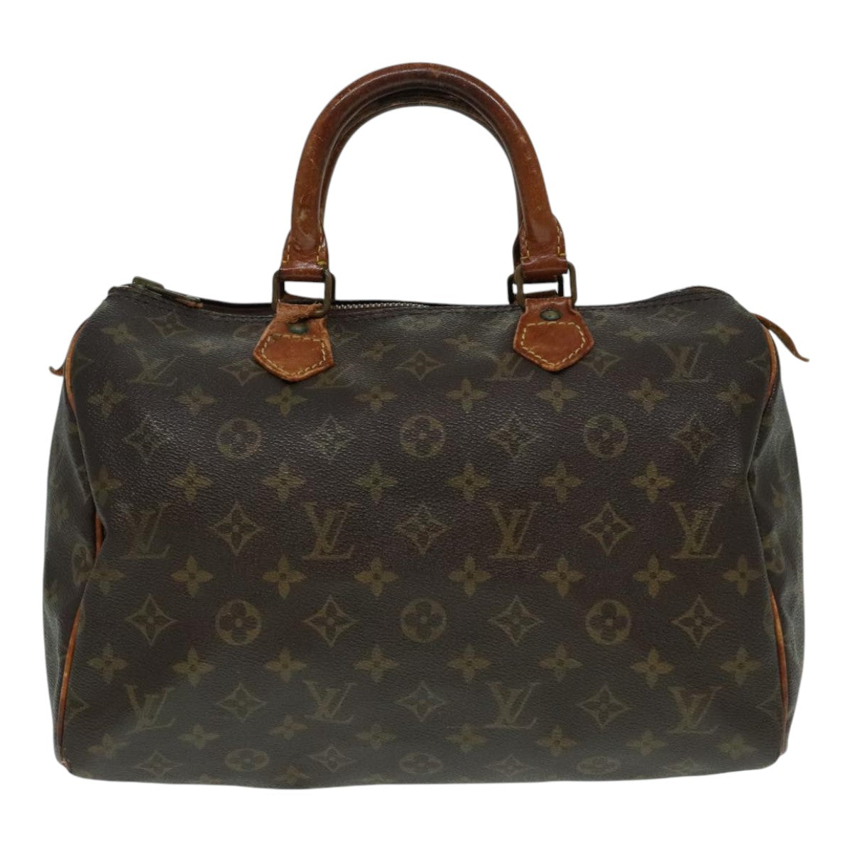 LOUIS VUITTON Monogram Speedy 30 Hand Bag M41526 LV Auth 93139