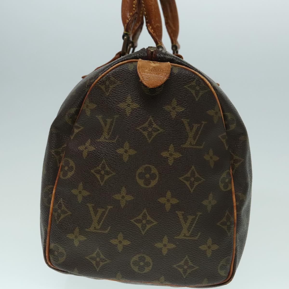 LOUIS VUITTON Monogram Speedy 30 Hand Bag M41526 LV Auth 93139