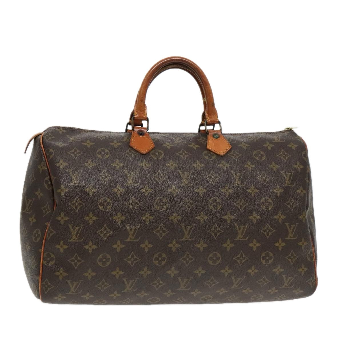 LOUIS VUITTON Monogram Speedy 40 Hand Bag M41522 LV Auth 93141