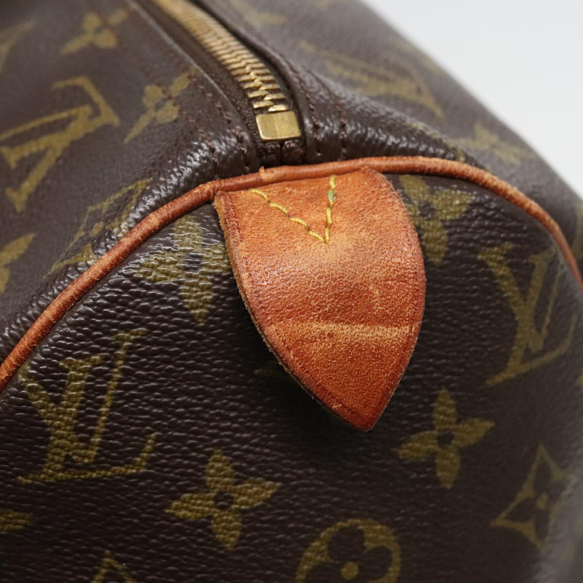 LOUIS VUITTON Monogram Speedy 40 Hand Bag M41522 LV Auth 93141