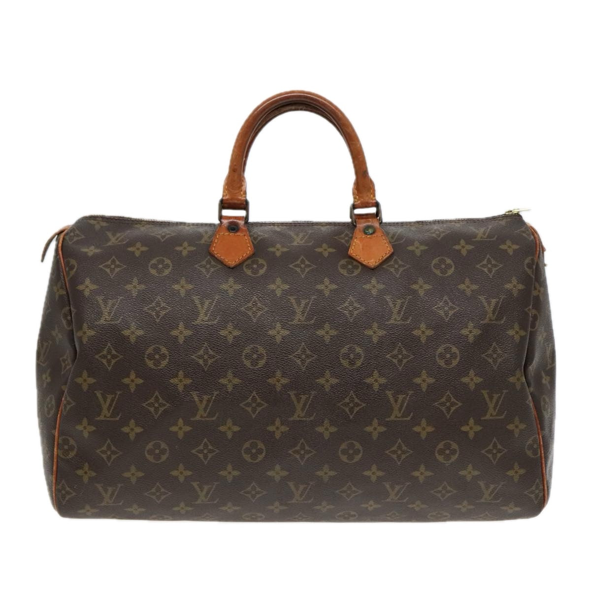 LOUIS VUITTON Monogram Speedy 40 Hand Bag M41522 LV Auth 93141