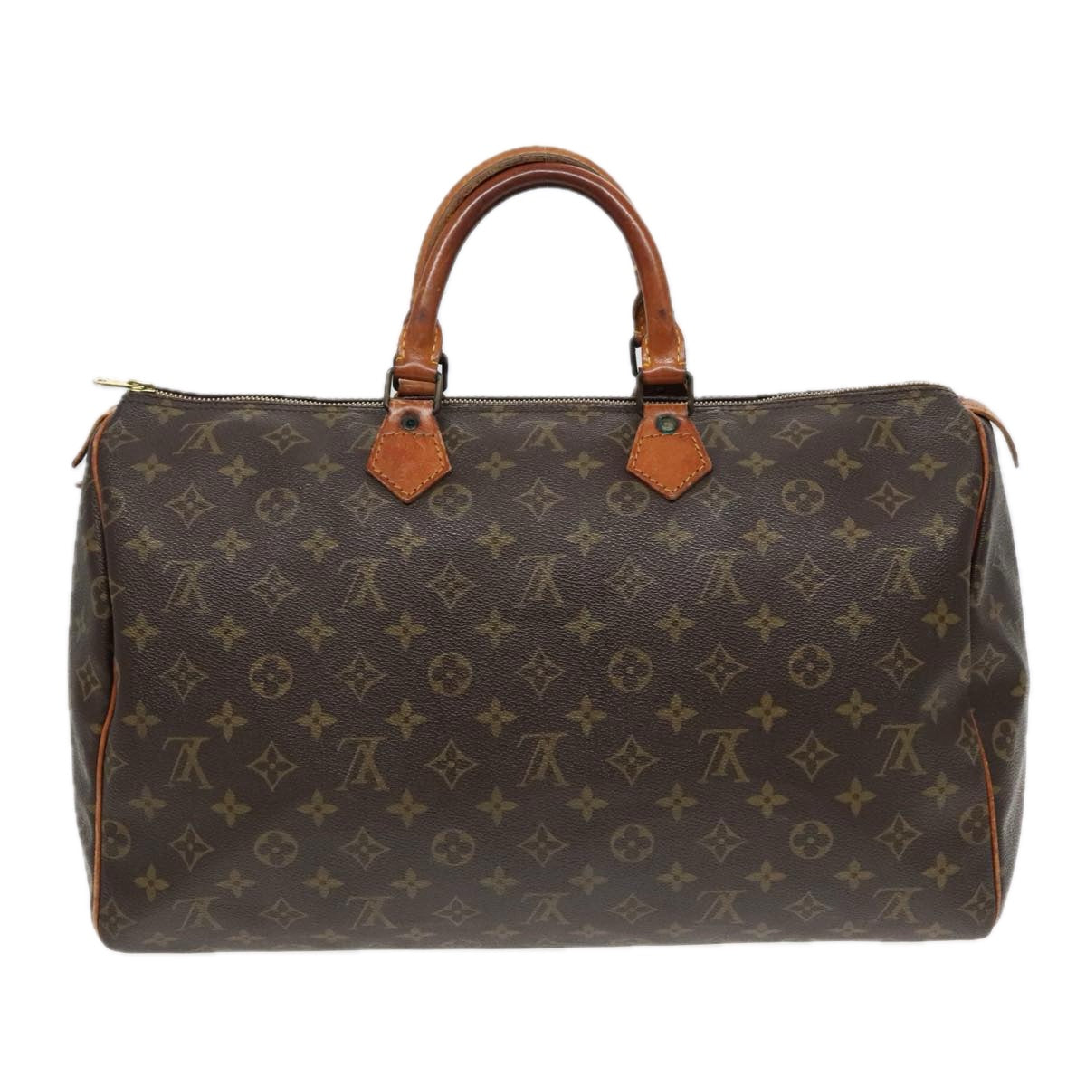 LOUIS VUITTON Monogram Speedy 40 Hand Bag M41522 LV Auth 93141