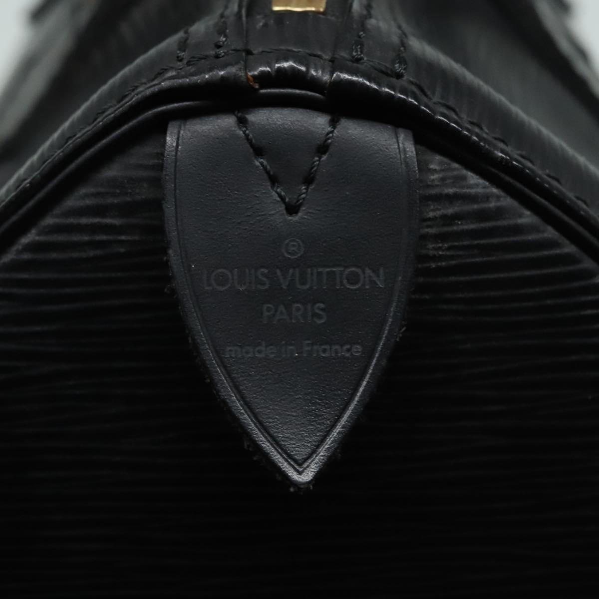 LOUIS VUITTON Epi Speedy 25 Hand Bag Black M43012 LV Auth 93144