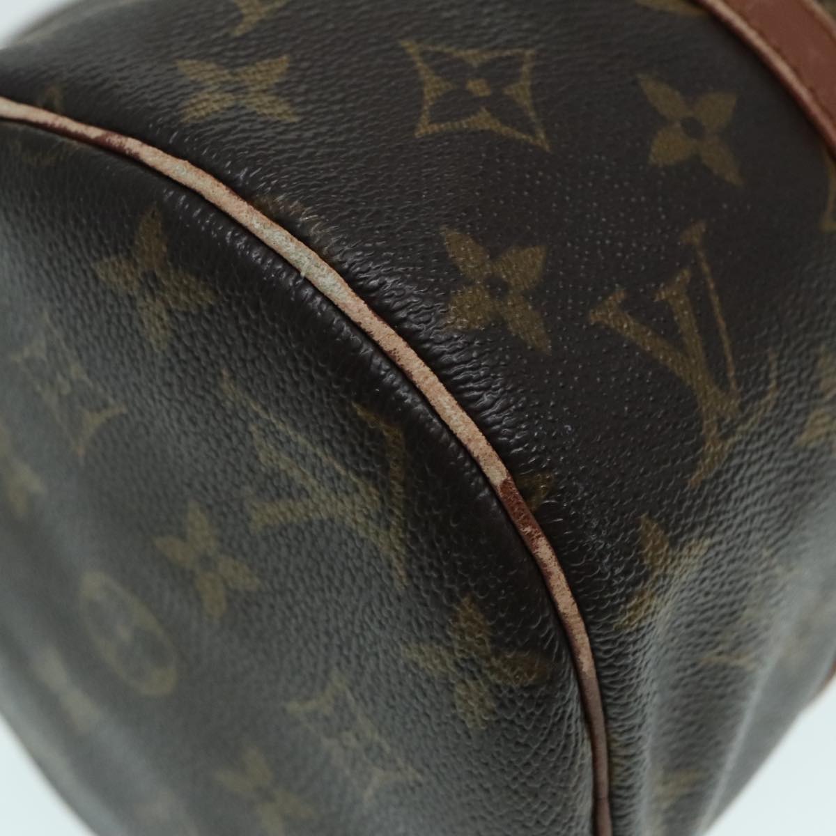 LOUIS VUITTON Monogram Papillon 30 Hand Bag M51385 LV Auth 93145