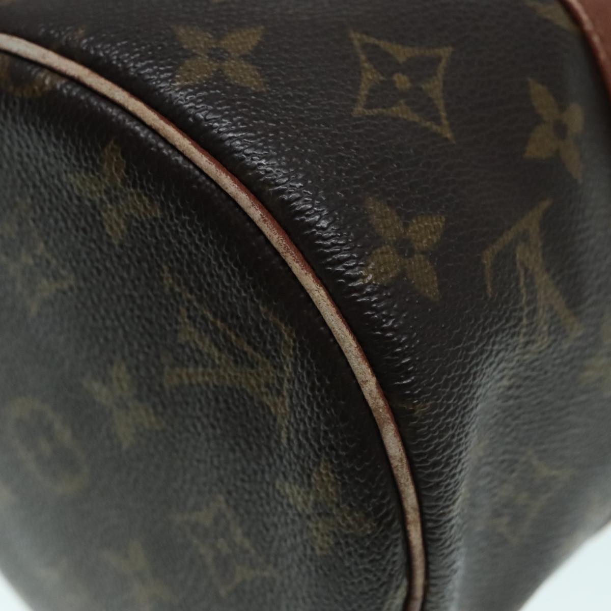 LOUIS VUITTON Monogram Papillon 30 Hand Bag M51385 LV Auth 93145