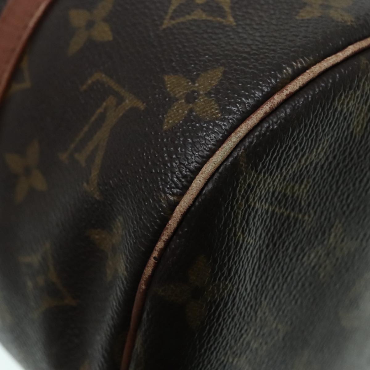 LOUIS VUITTON Monogram Papillon 30 Hand Bag M51385 LV Auth 93145