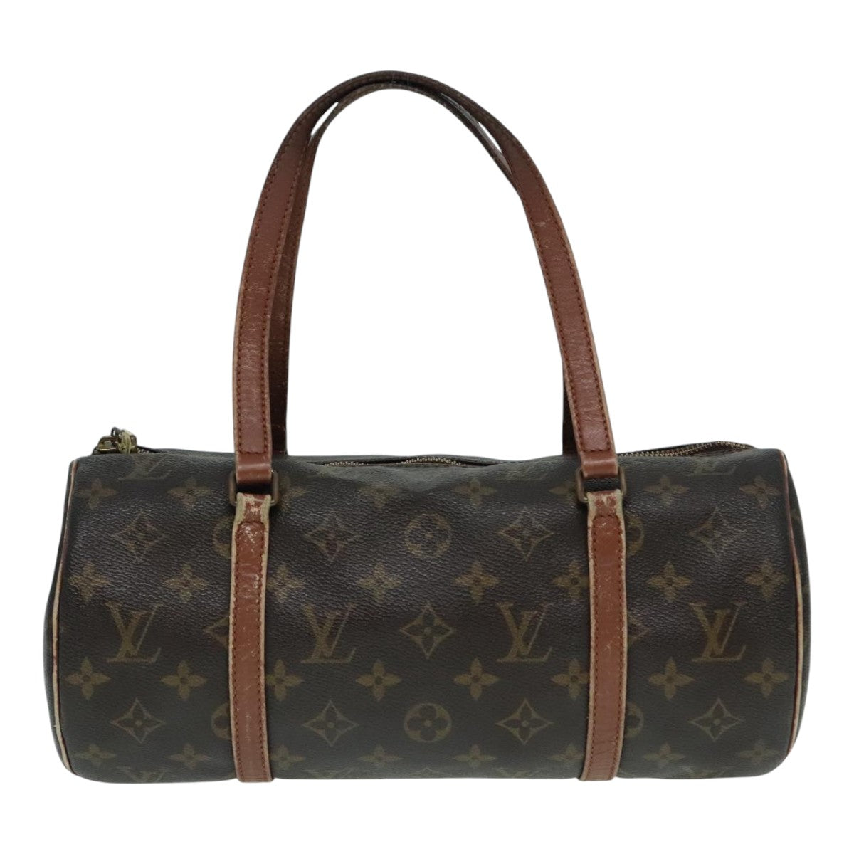 LOUIS VUITTON Monogram Papillon 30 Hand Bag M51385 LV Auth 93145