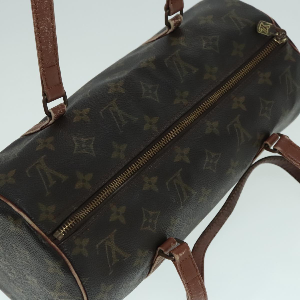 LOUIS VUITTON Monogram Papillon 30 Hand Bag M51385 LV Auth 93145