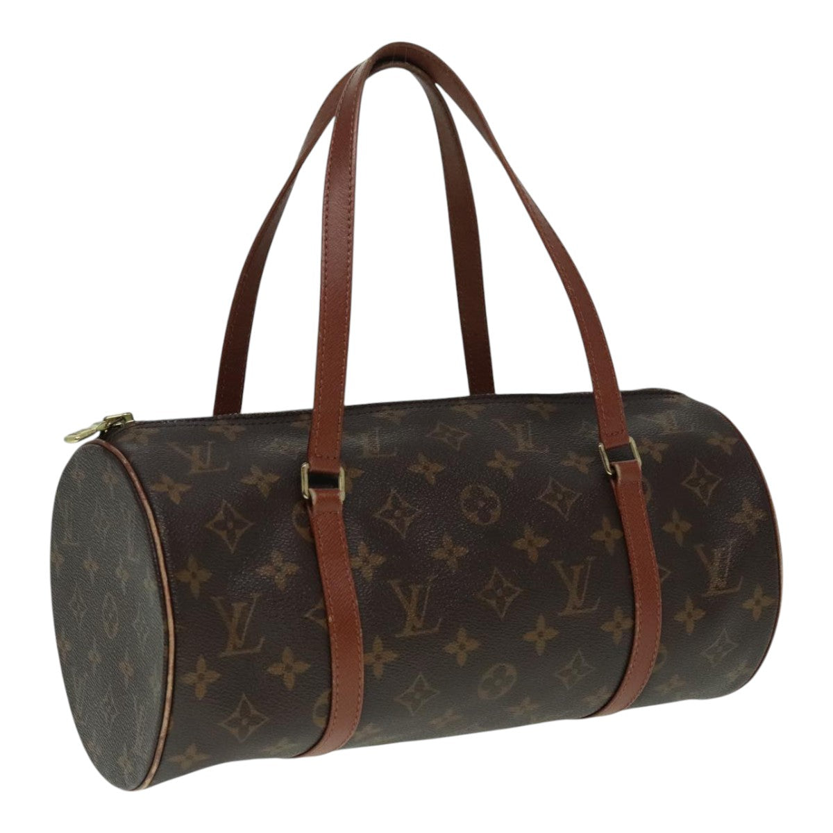 LOUIS VUITTON Monogram Papillon 30 Hand Bag M51385 LV Auth 93146