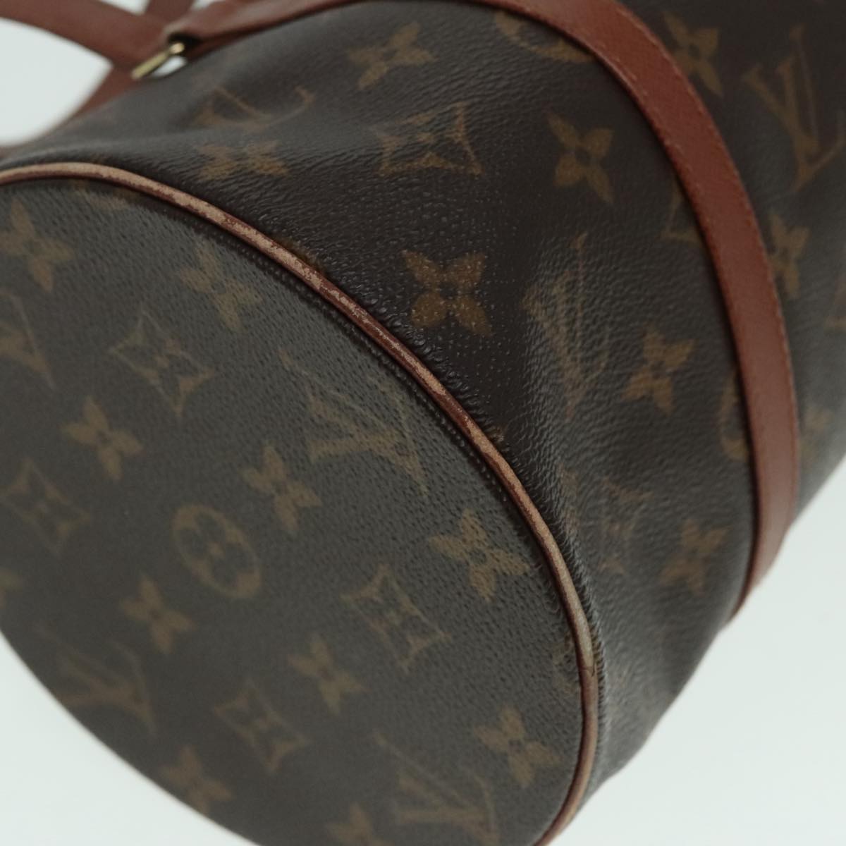 LOUIS VUITTON Monogram Papillon 30 Hand Bag M51385 LV Auth 93146