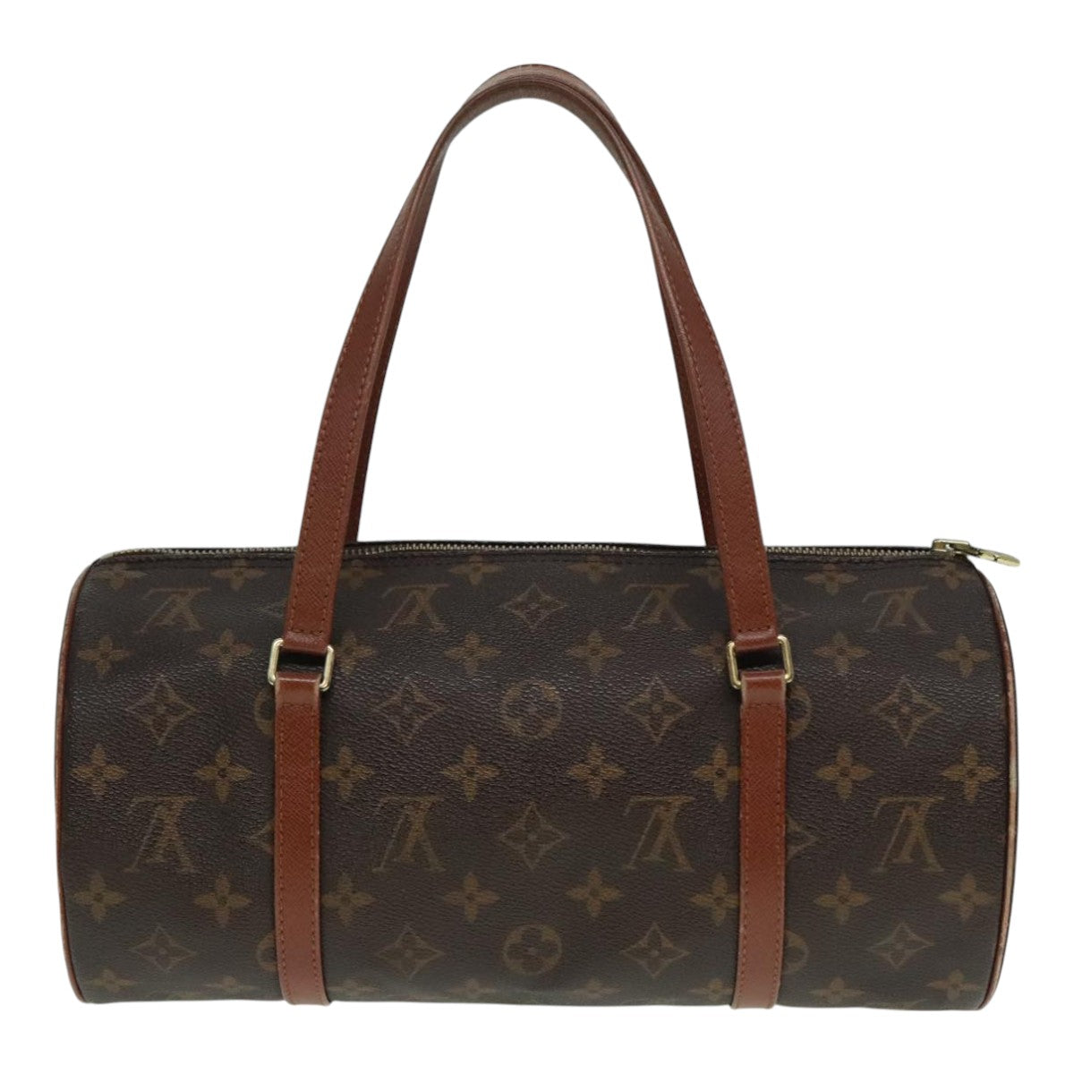 LOUIS VUITTON Monogram Papillon 30 Hand Bag M51385 LV Auth 93146