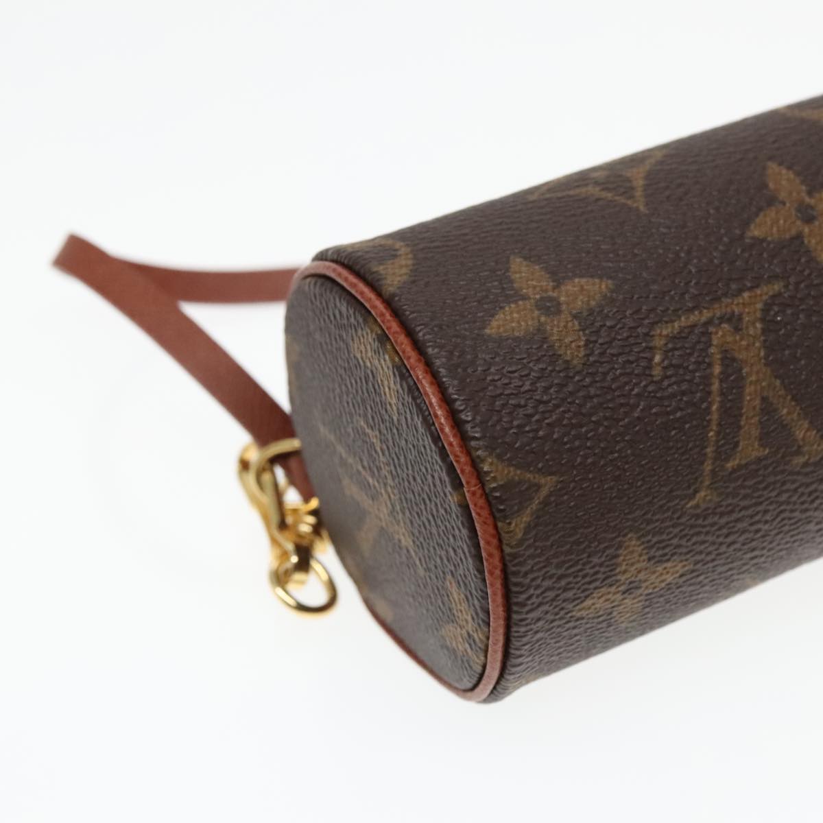 LOUIS VUITTON Monogram Papillon Pouch LV Auth 93147