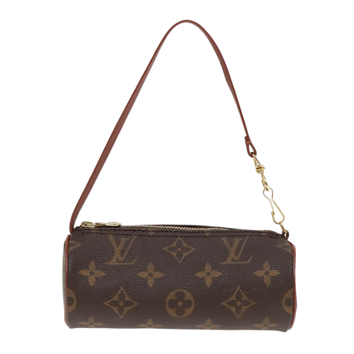 LOUIS VUITTON Monogram Papillon Pouch LV Auth 93147