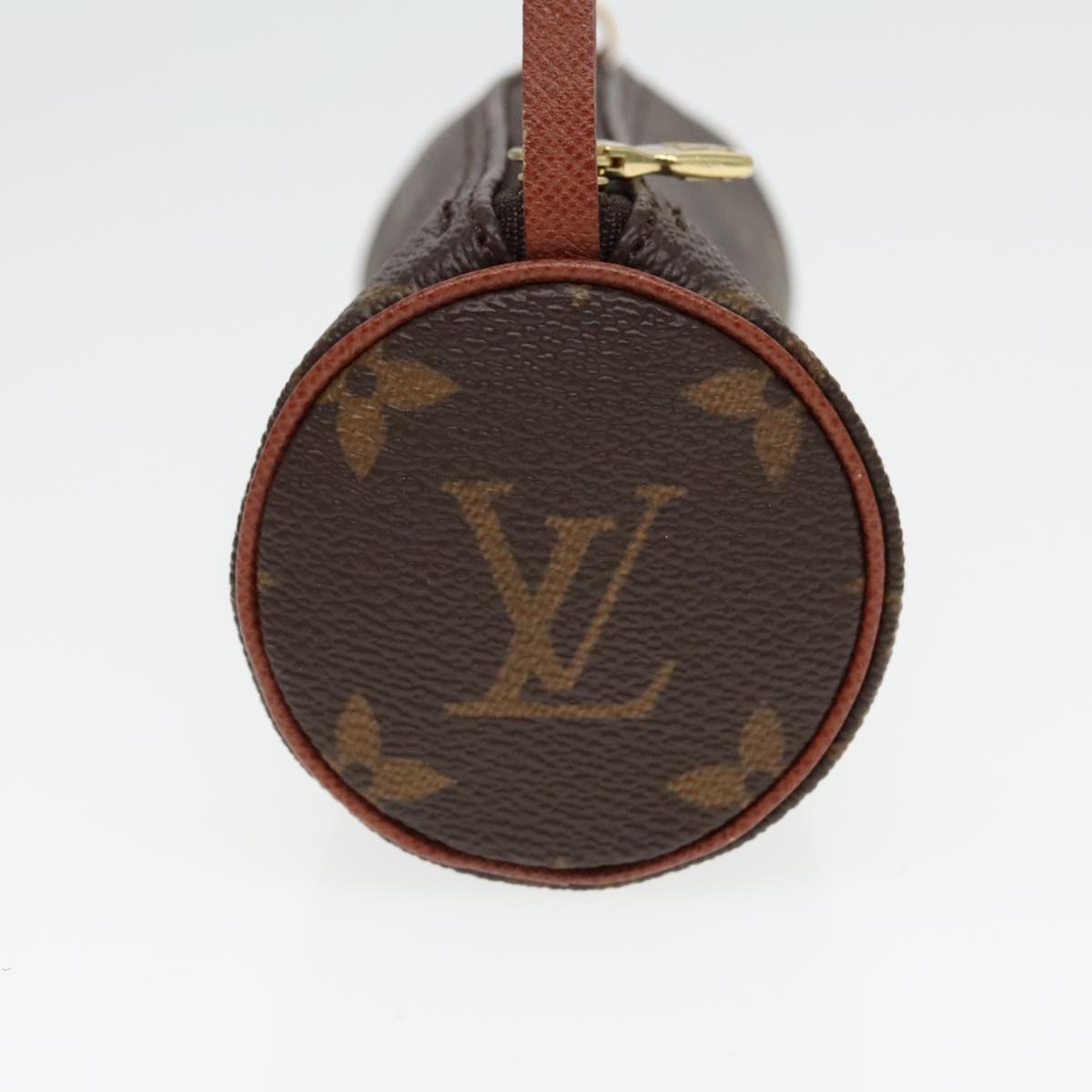 LOUIS VUITTON Monogram Papillon Pouch LV Auth 93147